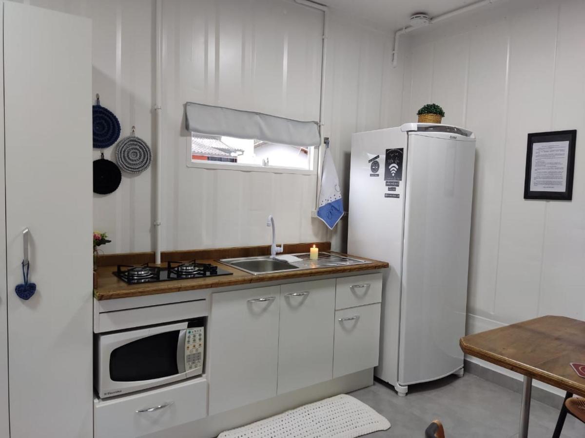 Encantadora Casa Container บลูเมเนา ภายนอก รูปภาพ